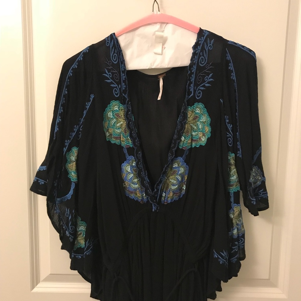 Free People black dress